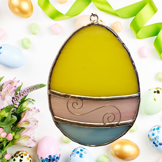 Stained Glass Egg Craft