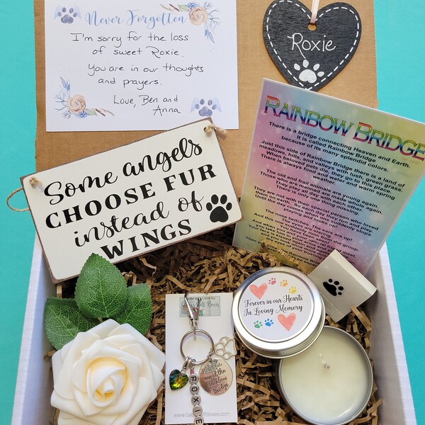 Pet Sympathy Basket Etsy