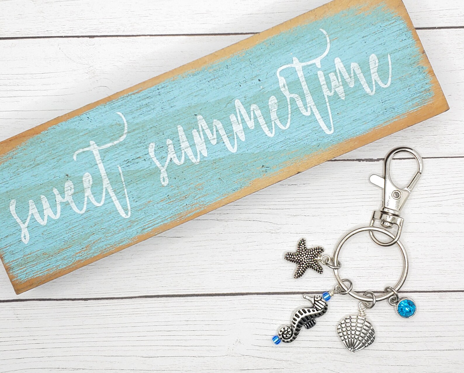 Beach Decor Gift Box, Beach Lover Gift for Her, Beach Cottage Gift