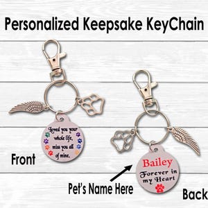 Dog Loss Gift Box, Pet Loss Keepsake, Dog Sympathy Gift, Remembrance Momento, Custom Memorial Gift, Rainbow Bridge, Dog Passing Memorial afbeelding 5