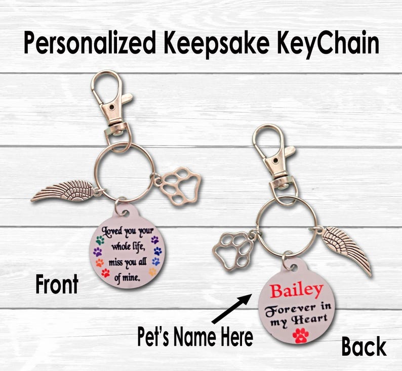 Dog Loss Gift Box, Pet Loss Keepsake, Dog Sympathy Gift, Remembrance Momento, Custom Memorial Gift, Rainbow Bridge, Dog Passing Memorial afbeelding 5