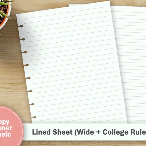Happy Planner Classic Inserts Printable Bill Tracker Monthly - Etsy