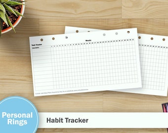 Printable Habit Tracker - Personal Rings