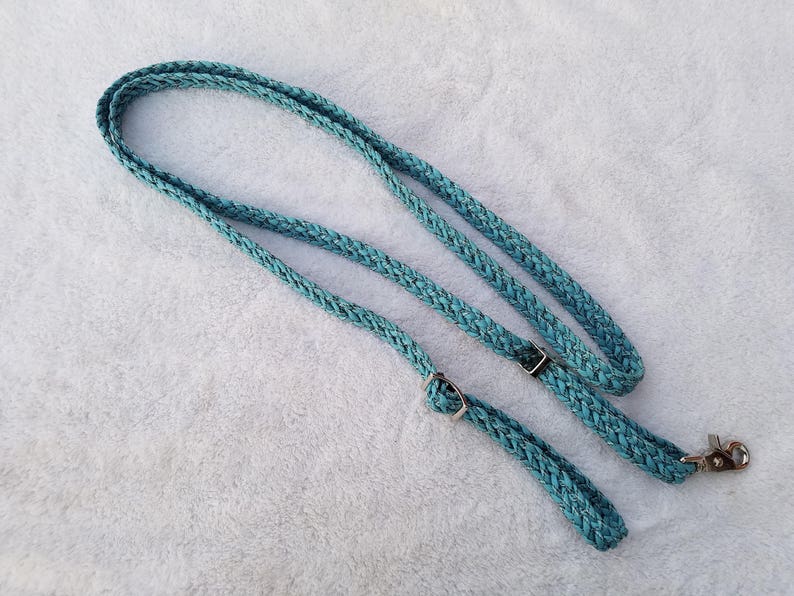 Roping Reins Loop Reins Barrel Racing Reins Variety of Color Reins Flat Adjustable Reins,Paracord Reins Horse Tack