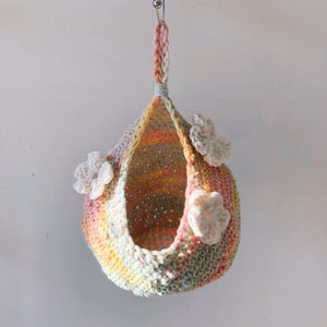 Crochet Small Animal Pod | Slouchy Pod | Rat Pod | Rat Hammock | Ferret Hammock | Cage Accessories | Crochet Hammock