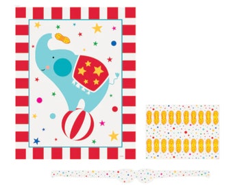 Circus Party Game - Circus Theme party Game - Carnival Games - Party Supplies - Circus party favors