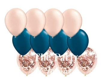 Rose Gold Party Etsy