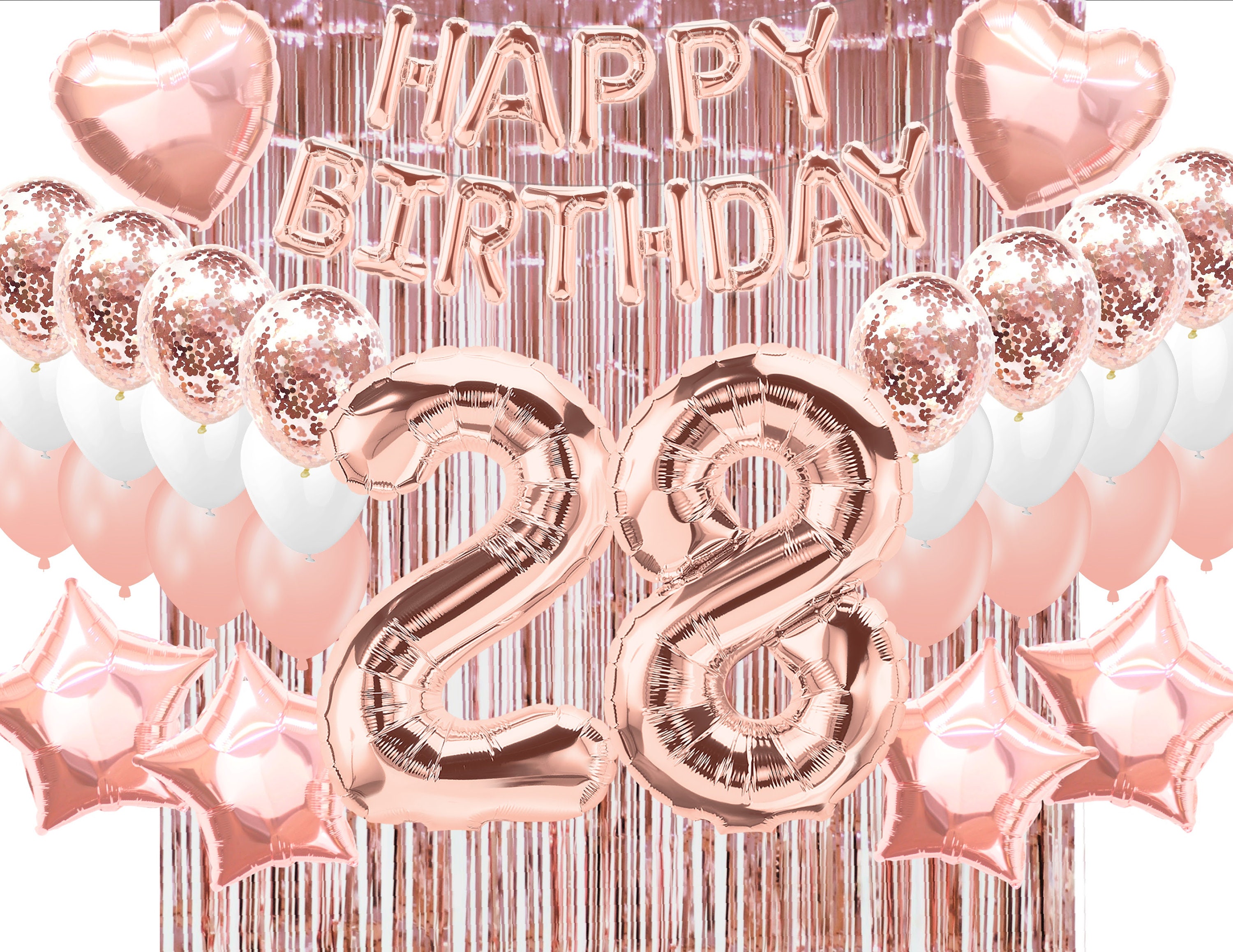 28th Birthday Party Decorations 28th Party Decor Kit - Etsy