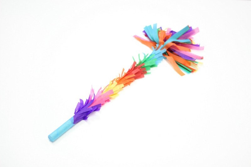 Pinata Stick Wooden Pinata Stick Colorful Pinata Stick Etsy