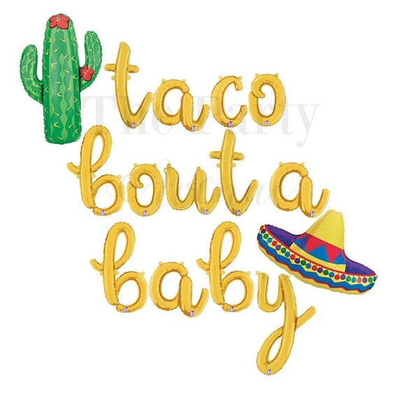 etsy taco bout a baby