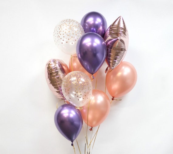 BALLON VIOLET CHROME HELIUM