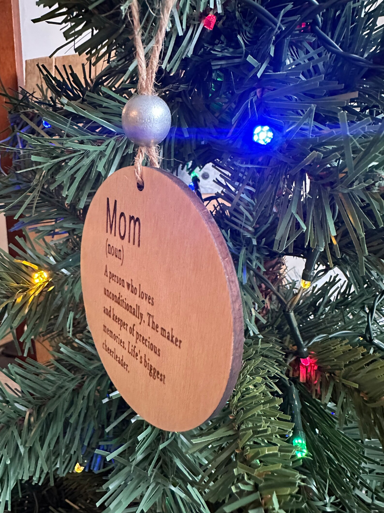 Mom Definition Ornament Custom Mom Ornament Personalized Etsy