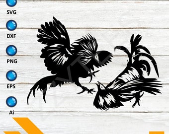 Download Rooster Fight Etsy