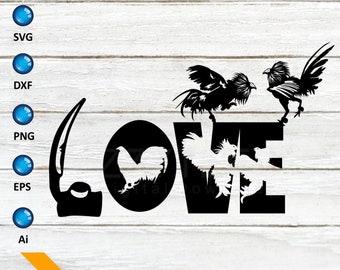 Download Fighting Cock Etsy