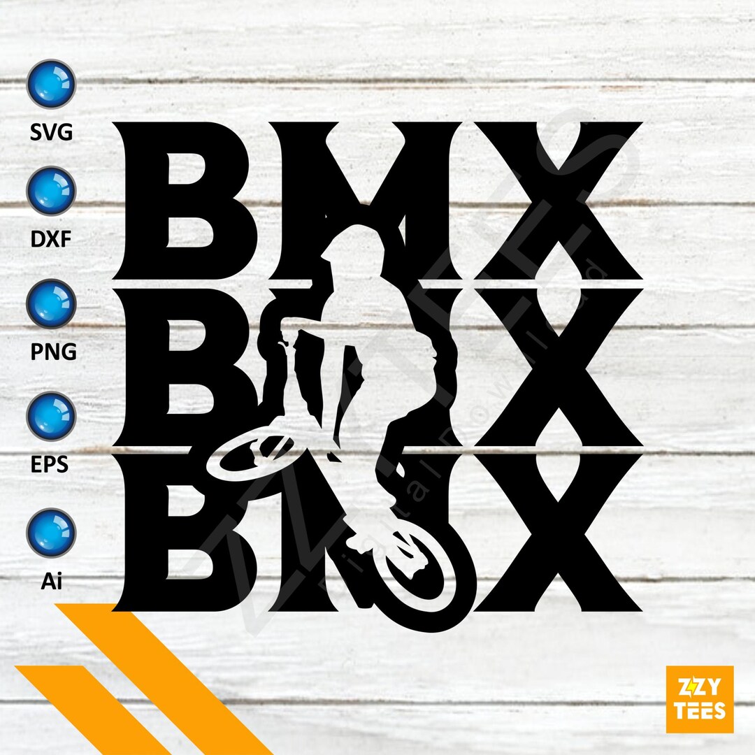 Diseño De Texto Bmx Svg Png, Bmx Estilo Libre, Bicicleta Svg, Silueta ...