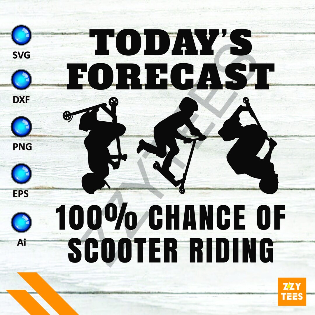 Funny Scooter, Ride Svg, Scooter Life SVG, Scooter Trick, Scooter Svg