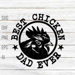 Rooster Silhouette SVG: Chicken Design Cut File (Digital Download)