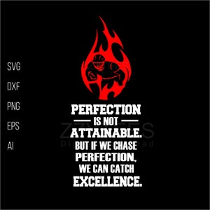 Football Player Quote SVG: Cricut Graphics (Digital Download)