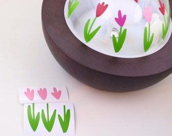 Spring Flowers Decor, Diffuser Decal, Tulip Decal, Tulip Sticker, Spring Decor for Home, Diffuser for Essential Oils, Flower Gift for Her