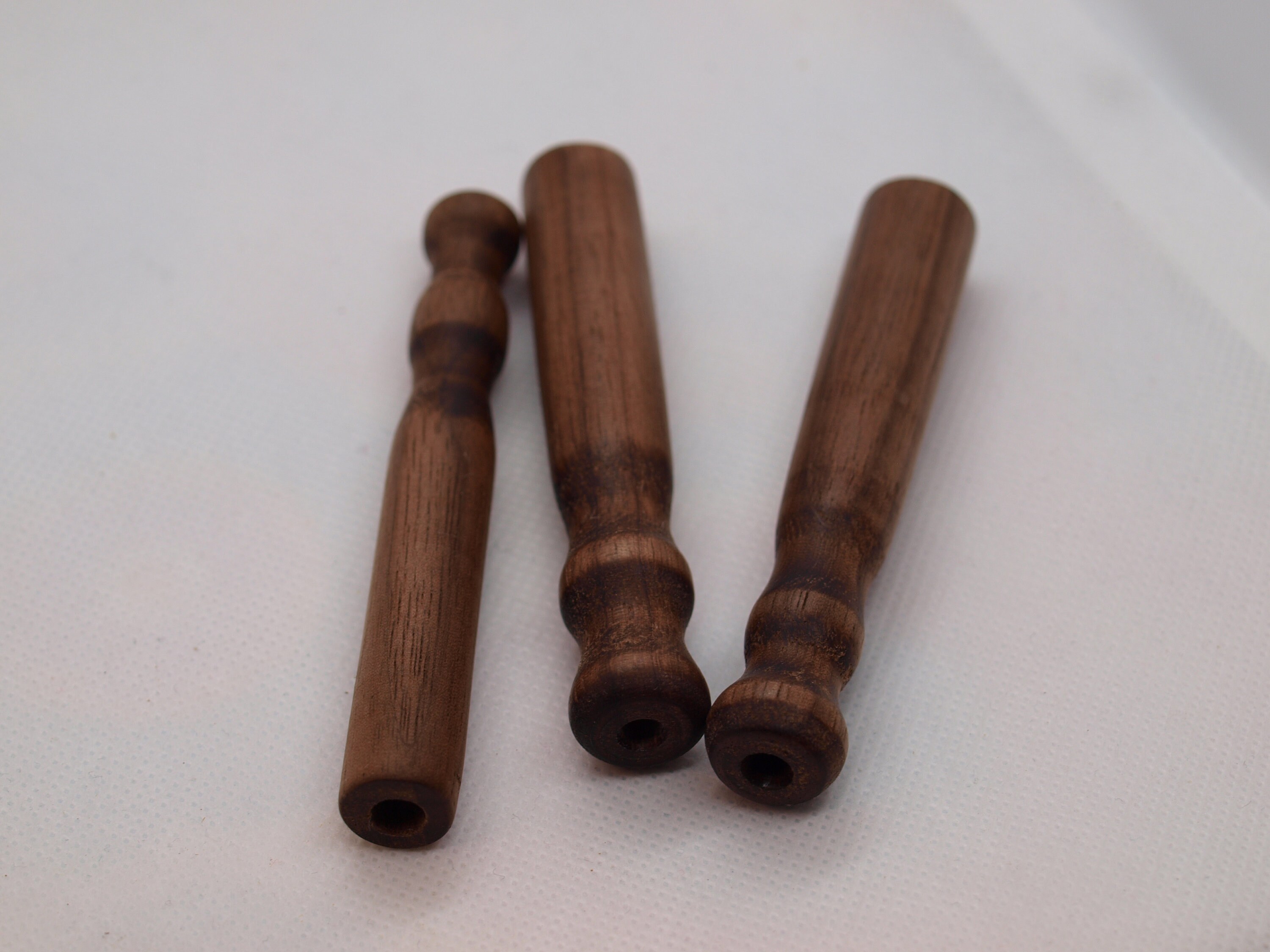 Essential Oil Inhaler Walnut Wood Wooden Pipe Nasal Oil Etsy
