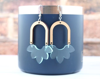 Scalloped Earrings,