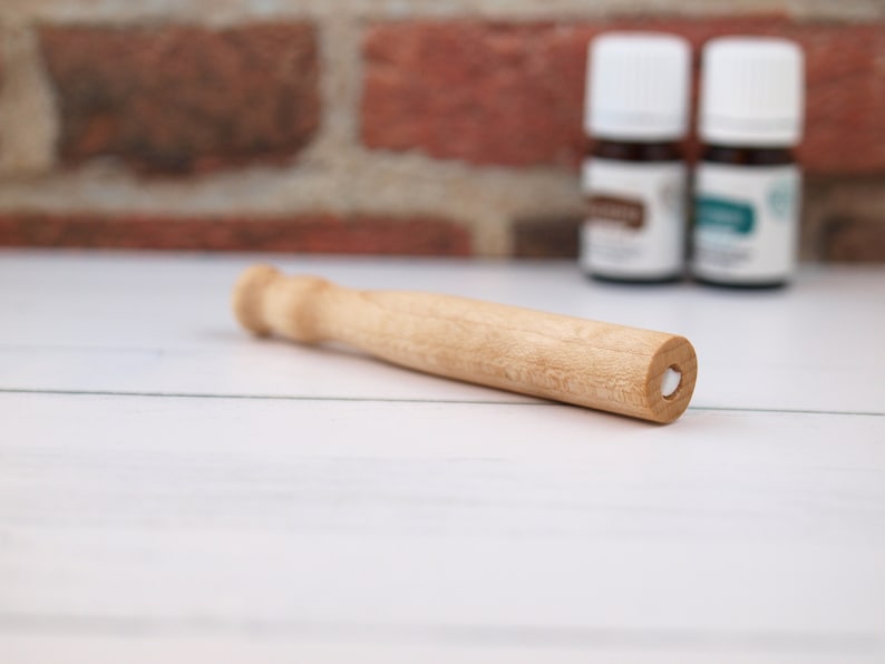 Essential Oil Inhaler Birch Wood Nasal Inhaler Quit Smoking Etsy