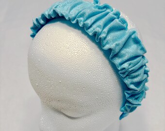 Cinderella Scrunchie Headband, Disney Scrunchie Headband, Cinderella Scrunchie Headband, Disney Ruched Headband, Cinderella Ruched Headband