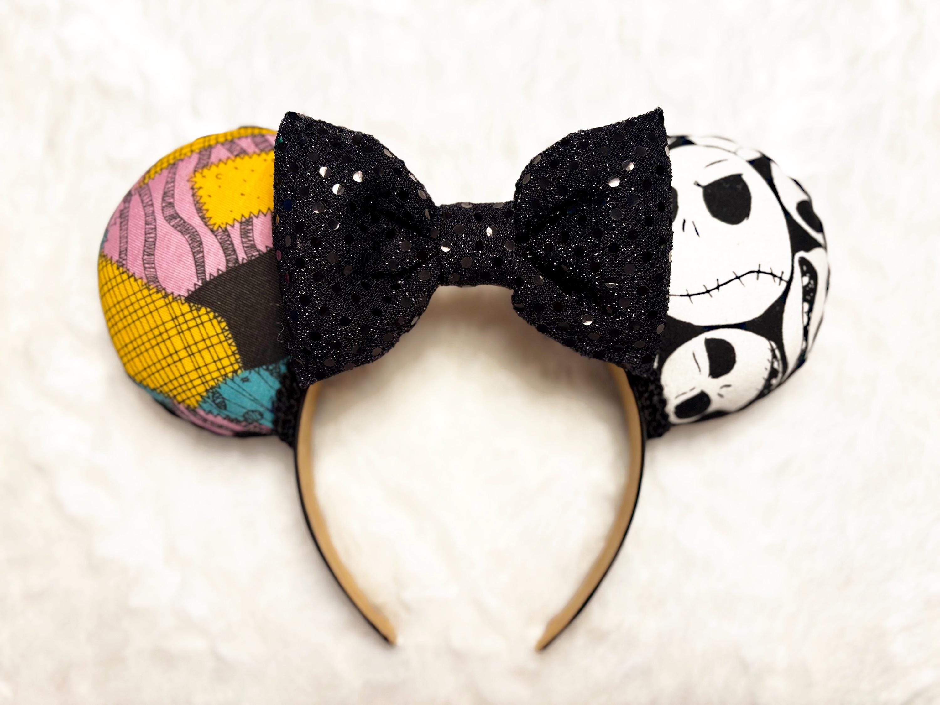 Disney The Nightmare Before Christmas Jacket Sally Mouse Ears Vintage Headband Amazon.com: Sally Mouse Ears, Mickey Ears Headband, Unisex  main image 3