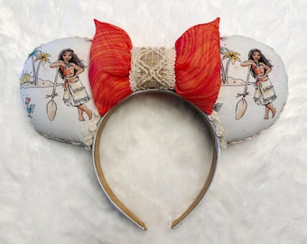 Moana Disney Ears, Moana Mouse Ears, Moana Ears, Polynesia Disney Ears, Polynesia Mouse Ears, Polynesia Ears, Disney Ears, Mouse Ears, Ears
