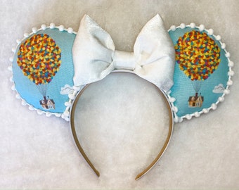 Up Mouse Ears, Up Balloons Mouse Ears, Up House Mouse Ears, Mouse Ears, Up Disney Ears, Disney Ears, Pixar Disney Ears, Up House Disney Ears