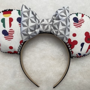 Epcot Country Mouse Ears, Epcot Mouse Ears, Mouse Ears, Epcot, Epcot Disney Ears, Disney Ears