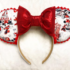 Mickey and Minnie Valentines Day Disney Ears, Mickey and Minnie Valentines Day Mouse Ears, Mickey and Minnie Valentines Day Ears, Love Ears