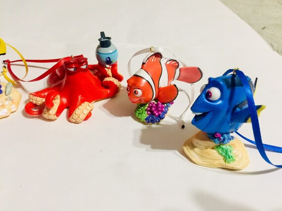 5 New Disney Pixar Finding Nemo Dory Charscter Figure Cheistmas Ornaments Stocking Gift Tree Toy Story Monsters Incredibles Star Wars Cars - roblox around the world event dory hat and hank hat youtube