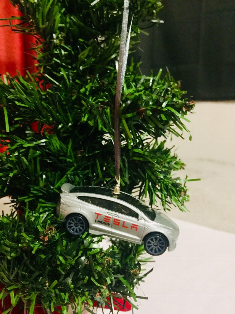 New Tesla Model X SUV EV Car Christmas Ornament Stocking Best Etsy
