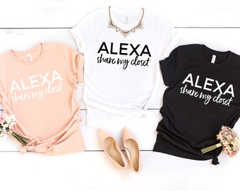 Alexa Share my Closet, Reseller T-Shirt,UNISEX  T-shirt, Women's Top, Cute Shirt, Statement Tee