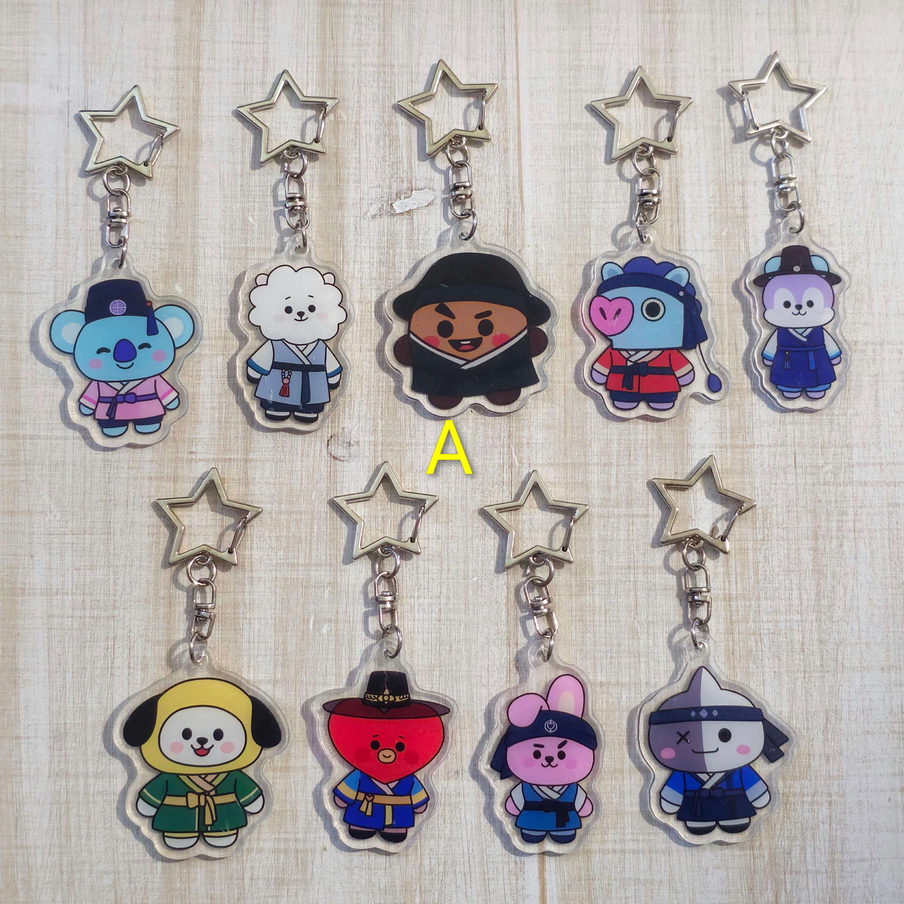 Bt21 keychain - Etsy 日本