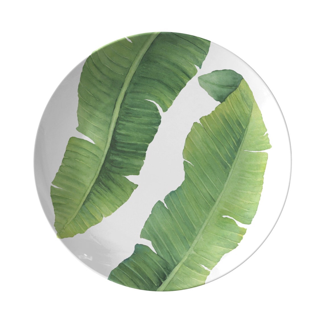 Banana Leaf Plates Set of 4 Banana Leaves Dinnerware Etsy