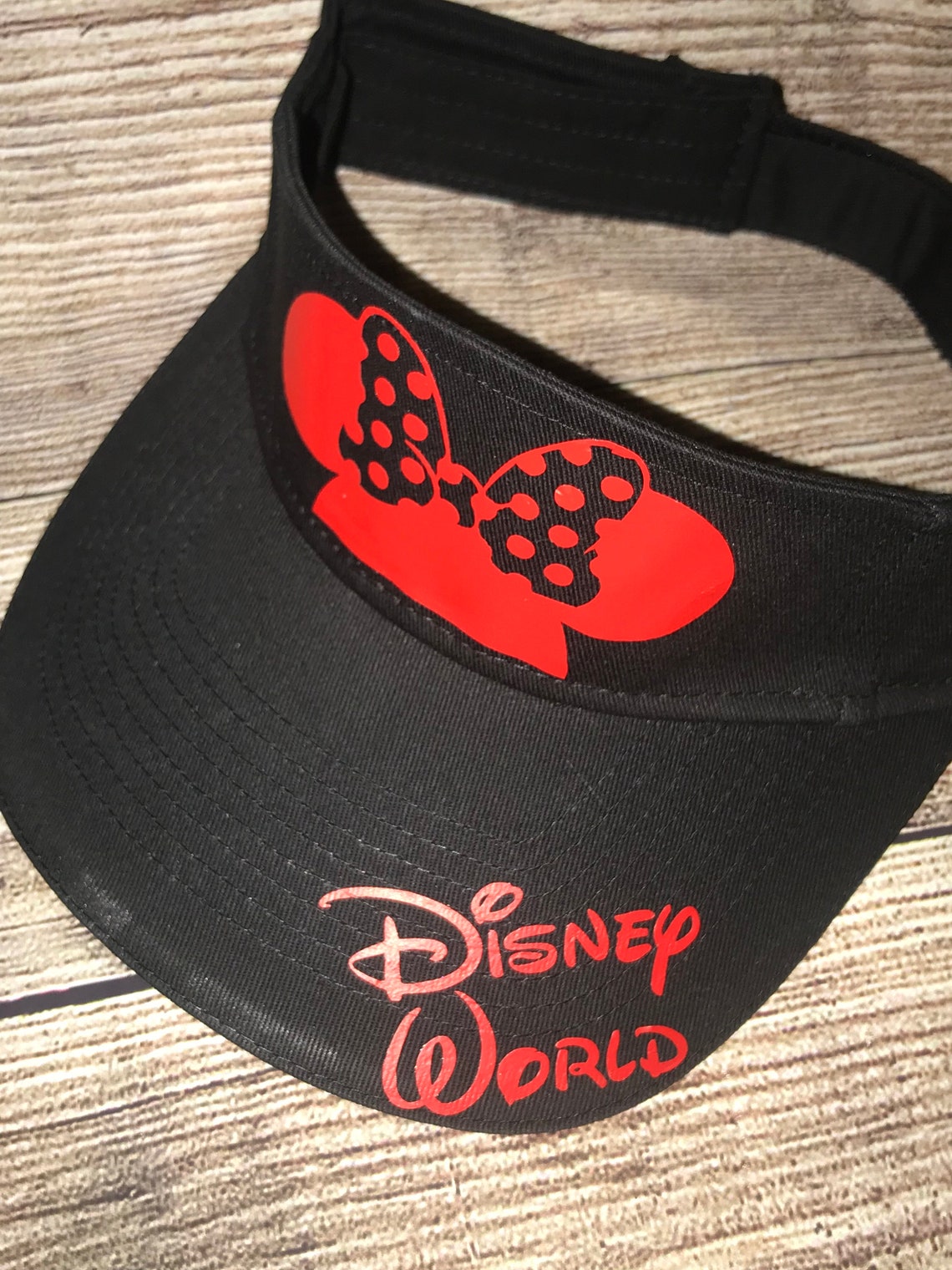 DisneyInspired Sun Visors Mickey Mouse Minnie Mouse White Etsy