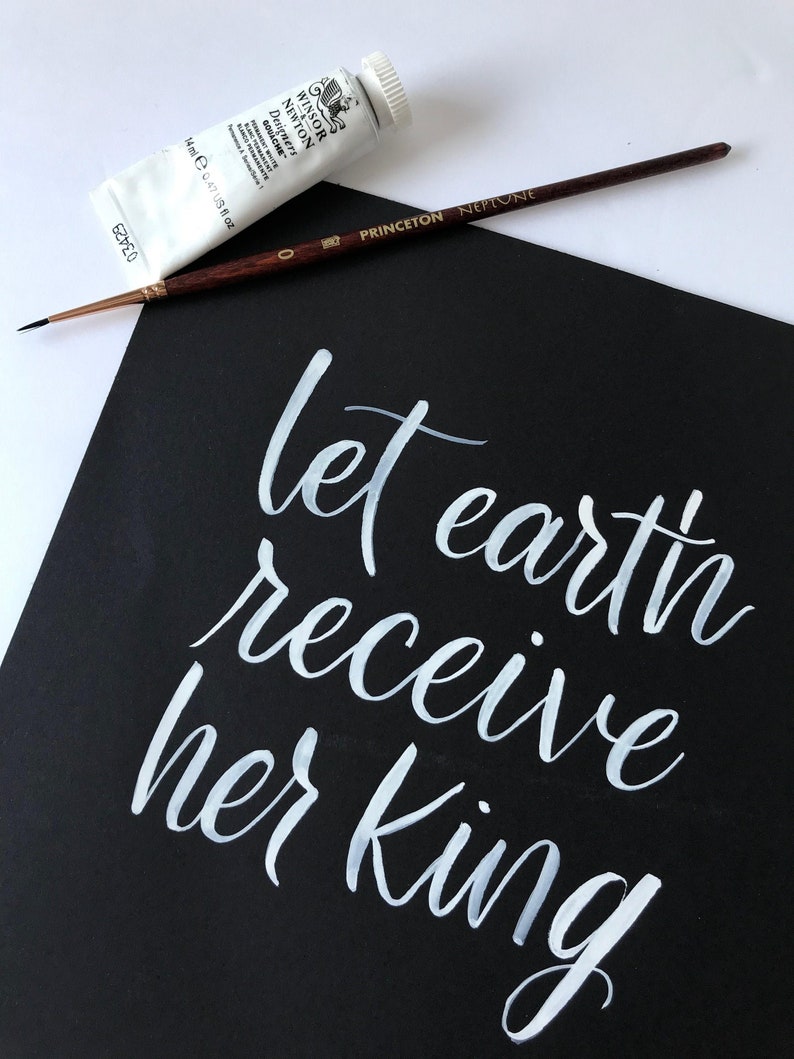 Watercolor Lettering and Brush Pen Calligraphy Online Workshop