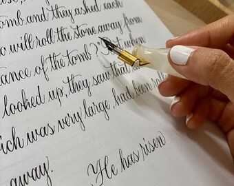 Custom Handwritten Calligraphy Quote Art | Personalized Wall Decor