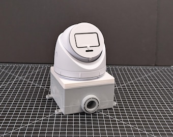 Double Gang Adapter Plate for Ubiquiti AI Turret Camera UVC-AI-Turret - Indoor & Outdoor