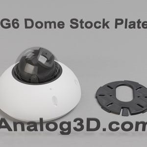 UniFi G6 Dome Replacement Stock Mounting Plate – 3D Printed (Made to Order)