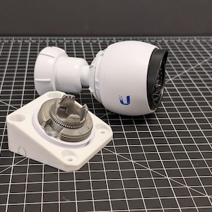 Angled Mount for Ubiquiti Bullet Cam - Pro Gen3 Gen4 Ge5 Gen6 AI, one size fits all!