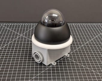 Ubiquiti AI Dome Camera Adapter Plate: Single/Double Gang, 4" Round