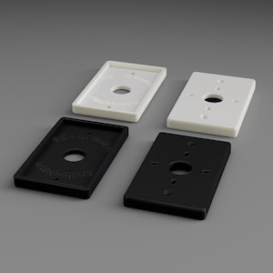 Ubiquiti camera junction box adapter - Wall plate adapter for Ubiquiti Unifi Bullet Cam G3/G4/G5/G6/AI/Pro