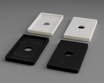 Ubiquiti camera junction box adapter - Wall plate adapter for Ubiquiti Unifi Bullet Cam G3/G4/G5/G6/AI/Pro