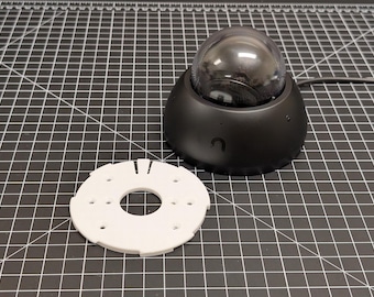 Replacement mounting plate for Ubiquiti AI Dome UVC-AI-Dome