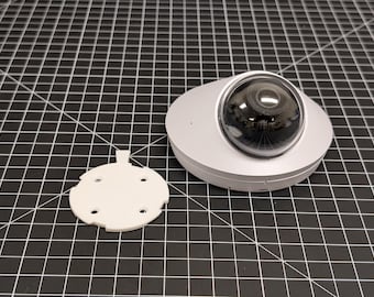 Replacement mounting plate for Ubiquiti Dome Gen4 Gen5 UVC-G5-Dome UVC-G4-Dome