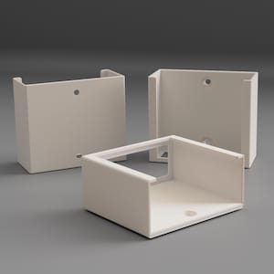 Combo Mount for Ubiquiti Unifi 60 watt power adapter - Wall - DIN - Skadis