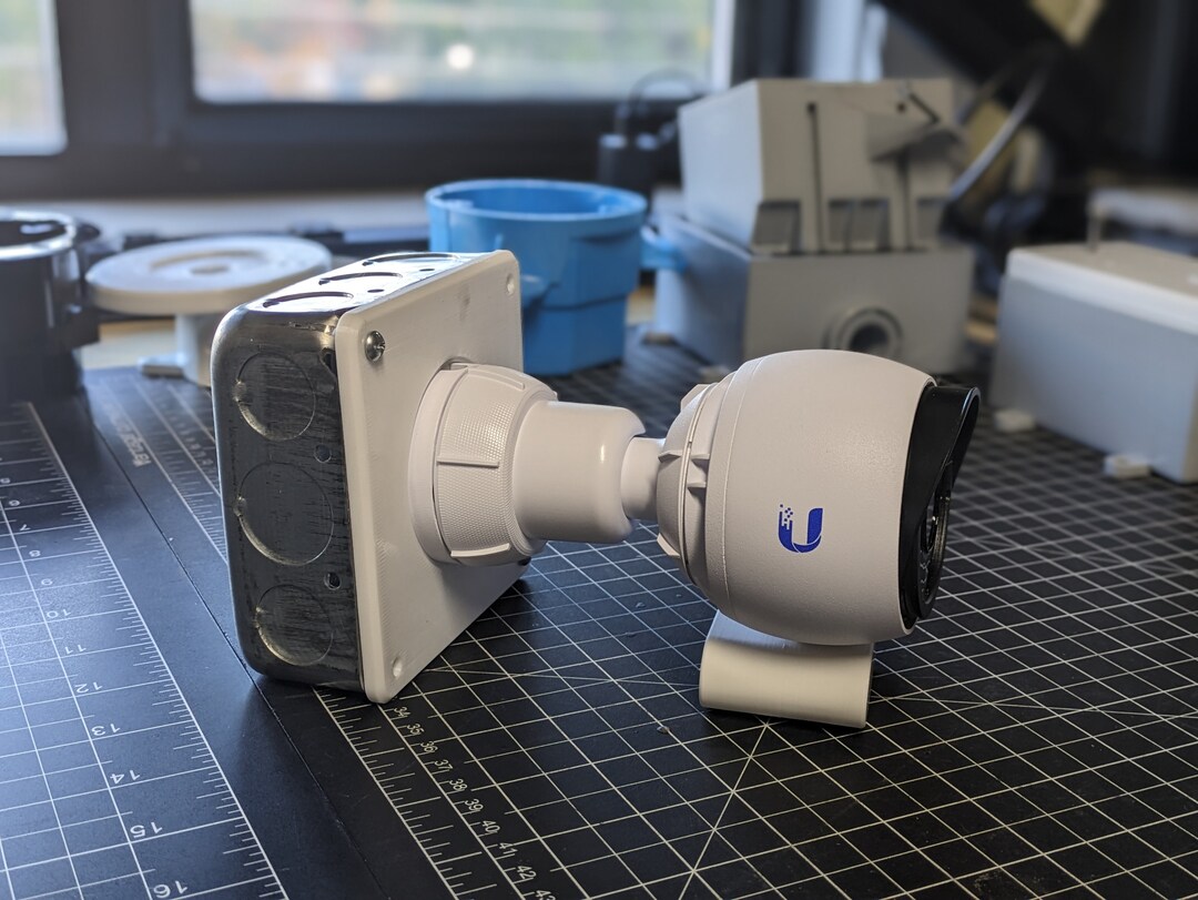 4 Inch Junction Box Mount for Ubiquiti Bullet Cam Pro Gen3 Gen4 Ge5 AI